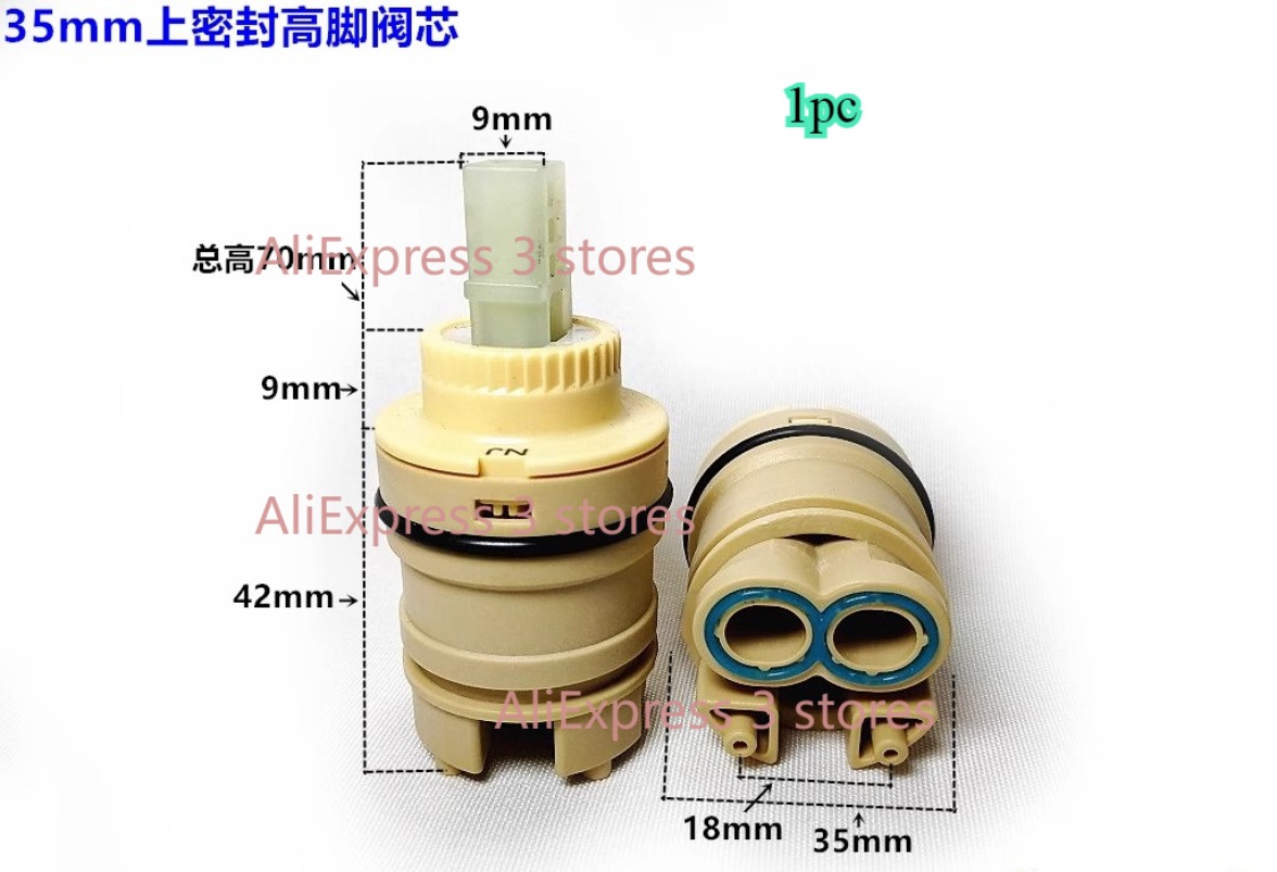 1 pçs 28mm/35mm/40mm torneira  - Shower Valve Cartridge avaliação e preço