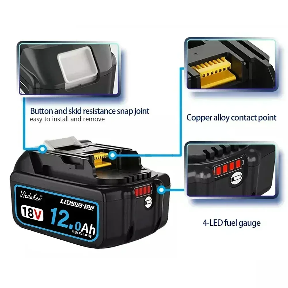 Bateria de Íon de Lítio LXT 12 - Makita Drill Ddf484 avaliação e preço