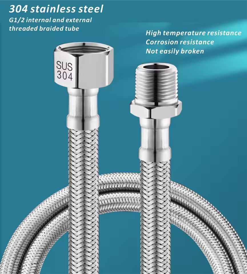 1 unidade de Mangueira Flexíve - Flexible Hose Braided avaliação e preço