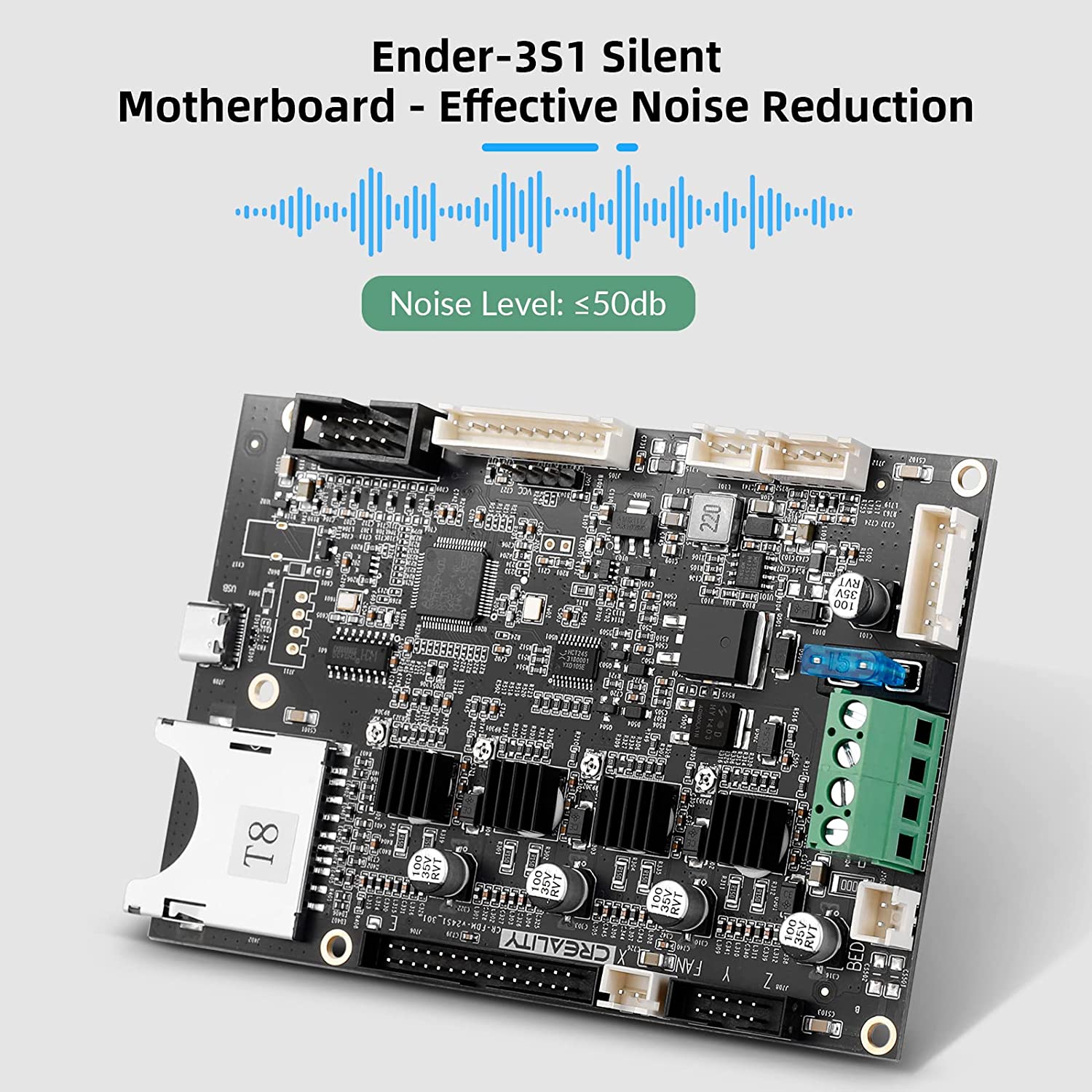 Placa-Mãe Silenciosa Creality  - Creality Printer Ender 3 avaliação e preço
